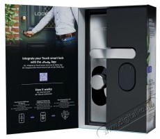 SHELLY Loqed Touch Okos z&aacute;r, fekete H&aacute;ztart&aacute;s / Otthon / K&uuml;lt&eacute;r - Biztons&aacute;gtechnika - Kieg&eacute;sz&iacute;tő - 521473