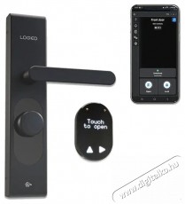 SHELLY Loqed Touch Okos z&aacute;r, fekete H&aacute;ztart&aacute;s / Otthon / K&uuml;lt&eacute;r - Biztons&aacute;gtechnika - Kieg&eacute;sz&iacute;tő - 521473