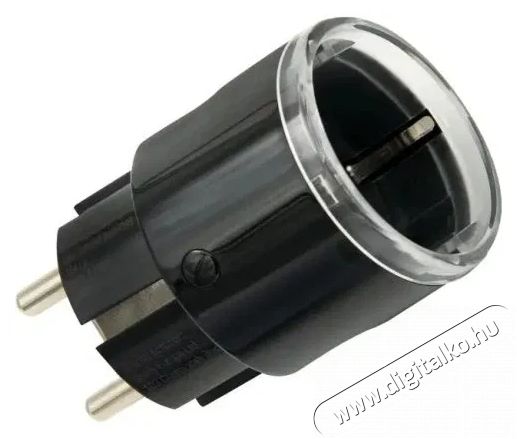 SHELLY Plug S Gen3 fogyasztásméréssel, WiFi, fekete Háztartás / Otthon / Kültér - Okos otthon - Okos konnektor - 521475
