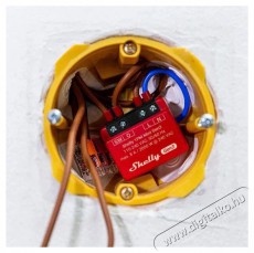 SHELLY Plus 1PM Mini, kapcsolómodul, WiFi, Gen3 Háztartás / Otthon / Kültér - Okos otthon - Kiegészítő - 521478