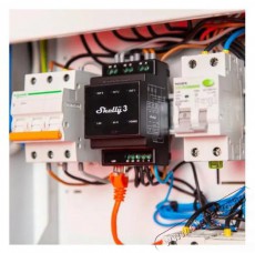 SHELLY Pro 3, kapcsolómodul DIN-sínre, 3×16 A, WiFi, LAN Újdonságok - Új termékek - 521487