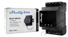 SHELLY Pro 4PM, 4-szeres kapcsolómodul DIN-sínre, LAN, WiFi, Bluetooth Újdonságok - Új termékek - 521488