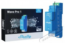 SHELLY Wave 1, kapcsolómodul DIN-sínre, Z-Wave Újdonságok - Új termékek - 521493