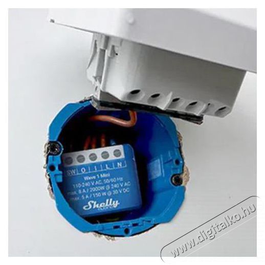 SHELLY Wave 1 Mini, kapcsol&oacute;modul, Z-Wave &Uacute;jdons&aacute;gok - &Uacute;j term&eacute;kek - 521492