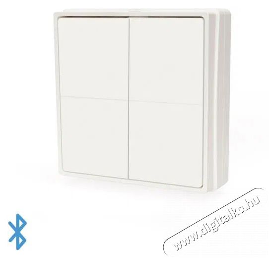 SHELLY BLU Wall Switch 4 (Stand Alone) Háztartás / Otthon / Kültér - Okos otthon - Kiegészítő - 521454