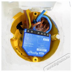 SHELLY Gen3 1, kapcsolómodul, WiFi Háztartás / Otthon / Kültér - Okos otthon - Kiegészítő - 521461
