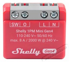 SHELLY Gen4 1PM Mini, kapcsoló modul, Wi-Fi Háztartás / Otthon / Kültér - Okos otthon - Kiegészítő - 521470