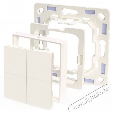 SHELLY Blu fali kapcsoló 4 (Legrand keretekhez) Háztartás / Otthon / Kültér - Okos otthon - Kiegészítő - 521452