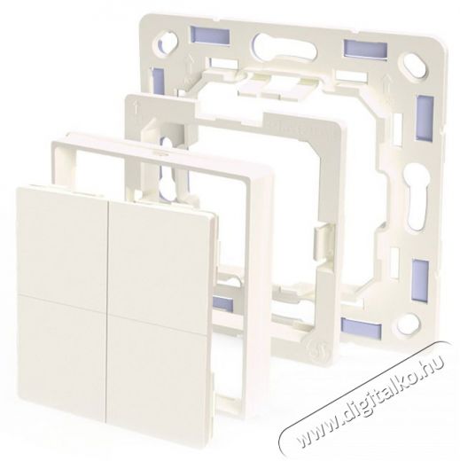 SHELLY Blu fali kapcsoló 4 (Legrand keretekhez) Háztartás / Otthon / Kültér - Okos otthon - Kiegészítő - 521452