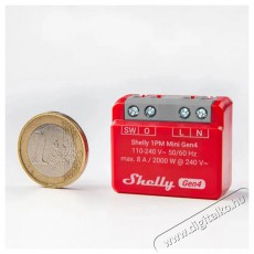 SHELLY Gen4 1PM Mini, kapcsoló modul, Wi-Fi Háztartás / Otthon / Kültér - Okos otthon - Kiegészítő - 521470