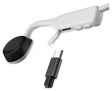 Shokz OpenMove csontvezetéses Bluetooth fehér Open-Ear Lifestyle sport fejhallgató Audio-Video / Hifi / Multimédia - Fül és Fejhallgatók - Fejhallgató - 458132