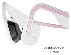 Shokz OpenMove csontvezetéses Bluetooth rózsaszín Open-Ear Lifestyle sport fejhallgató Audio-Video / Hifi / Multimédia - Fül és Fejhallgatók - Fejhallgató - 458133