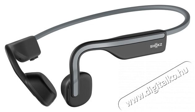 Shokz OpenMove csontvezetéses Bluetooth szürke Open-Ear Lifestyle sport fejhallgató Audio-Video / Hifi / Multimédia - Fül és Fejhallgatók - Fejhallgató - 458130