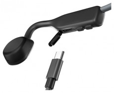 Shokz OpenMove csontvezetéses Bluetooth szürke Open-Ear Lifestyle sport fejhallgató Audio-Video / Hifi / Multimédia - Fül és Fejhallgatók - Fejhallgató - 458130