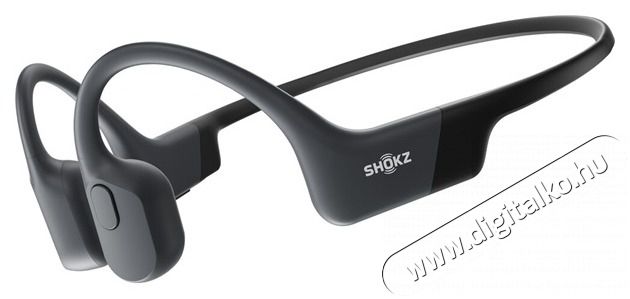 Shokz OpenRun csontvezetéses Bluetooth fekete Open-Ear sport fejhallgató Audio-Video / Hifi / Multimédia - Fül és Fejhallgatók - Fejhallgató - 458122
