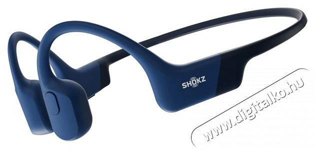 Shokz OpenRun csontvezetéses Bluetooth kék Open-Ear sport fejhallgató Audio-Video / Hifi / Multimédia - Fül és Fejhallgatók - Fejhallgató - 458123