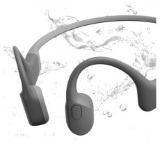 Shokz OpenRun csontvezetéses Bluetooth szürke Open-Ear sport fejhallgató Audio-Video / Hifi / Multimédia - Fül és Fejhallgatók - Fejhallgató - 458125