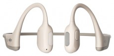 Shokz OpenRun Pro Premium csontvezetéses Bluetooth bézs Open-Ear sport fejhallgató Audio-Video / Hifi / Multimédia - Fül és Fejhallgatók - Fejhallgató - 458128