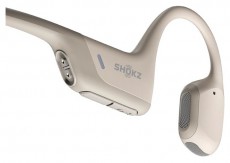 Shokz OpenRun Pro Premium csontvezetéses Bluetooth bézs Open-Ear sport fejhallgató Audio-Video / Hifi / Multimédia - Fül és Fejhallgatók - Fejhallgató - 458128