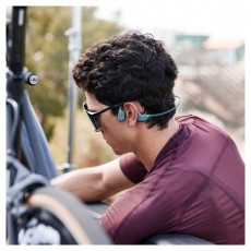 Shokz OpenRun Pro Premium csontvezetéses Bluetooth kék Open-Ear sport fejhallgató Audio-Video / Hifi / Multimédia - Fül és Fejhallgatók - Fejhallgató - 458127