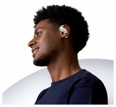 Shokz OpenFit Air. True Wireless Bluetooth fehér sport fülhallgató Audio-Video / Hifi / Multimédia - Fül és Fejhallgatók - Fülhallgató - 499980
