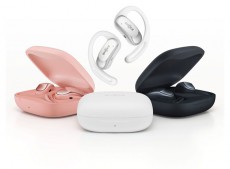 Shokz OpenFit Air. True Wireless Bluetooth fekete sport fülhallgató Audio-Video / Hifi / Multimédia - Fül és Fejhallgatók - Fülhallgató - 499979