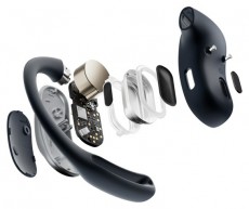 Shokz OpenFit Air. True Wireless Bluetooth fekete sport fülhallgató Audio-Video / Hifi / Multimédia - Fül és Fejhallgatók - Fülhallgató - 499979