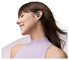 Shokz OpenFit Air. True Wireless Bluetooth fekete sport fülhallgató Audio-Video / Hifi / Multimédia - Fül és Fejhallgatók - Fülhallgató - 499979
