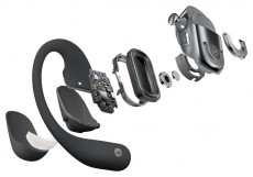 Shokz OpenFit 2 True Wireless Bluetooth fekete fülhallgató Audio-Video / Hifi / Multimédia - Fül és Fejhallgatók - Fülhallgató - 506203