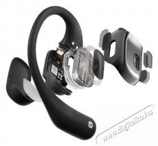 Shokz OpenFit, fekete Audio-Video / Hifi / Multimédia - Fül és Fejhallgatók - Fülhallgató - 510228