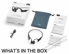 Shokz OpenRun Mini USB-C - fekete Audio-Video / Hifi / Multimédia - Fül és Fejhallgatók - Fülhallgató - 510226