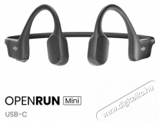 Shokz OpenRun Mini USB-C - fekete Audio-Video / Hifi / Multimédia - Fül és Fejhallgatók - Fülhallgató - 510226