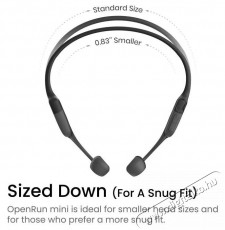Shokz OpenRun Mini USB-C - fekete Audio-Video / Hifi / Multimédia - Fül és Fejhallgatók - Fülhallgató - 510226