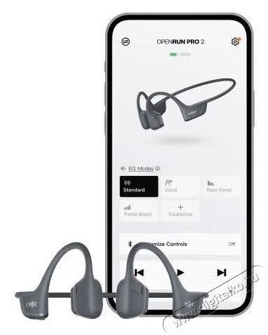 Shokz OpenRun Pro 2 - fekete Audio-Video / Hifi / Multim&eacute;dia - F&uuml;l &eacute;s Fejhallgat&oacute;k - F&uuml;lhallgat&oacute; - 510224