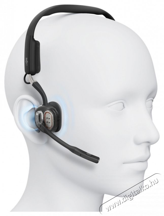 Shokz Openmeet csontvezet&eacute;ses Bluetooth headset Audio-Video / Hifi / Multim&eacute;dia - F&uuml;l &eacute;s Fejhallgat&oacute;k - Fejhallgat&oacute; mikrofonnal / headset - 514376
