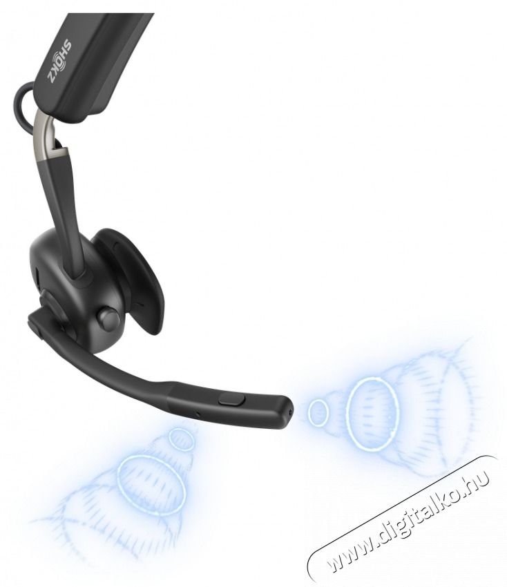 Shokz Openmeet csontvezet&eacute;ses Bluetooth headset Audio-Video / Hifi / Multim&eacute;dia - F&uuml;l &eacute;s Fejhallgat&oacute;k - Fejhallgat&oacute; mikrofonnal / headset - 514376