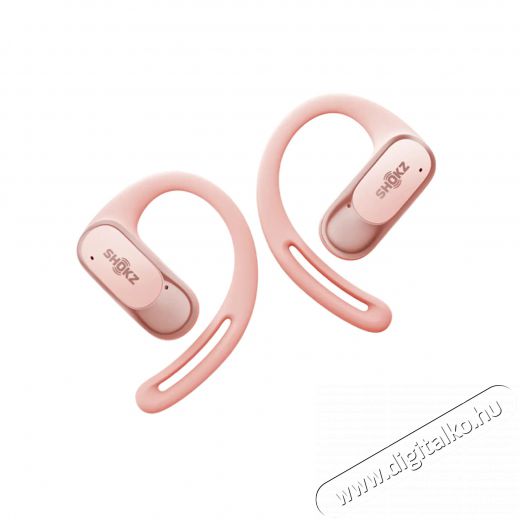 Shokz OpenFit Air. True Wireless Bluetooth rószaszín sport fülhallgató Audio-Video / Hifi / Multimédia - Fül és Fejhallgatók - Fülhallgató - 499981