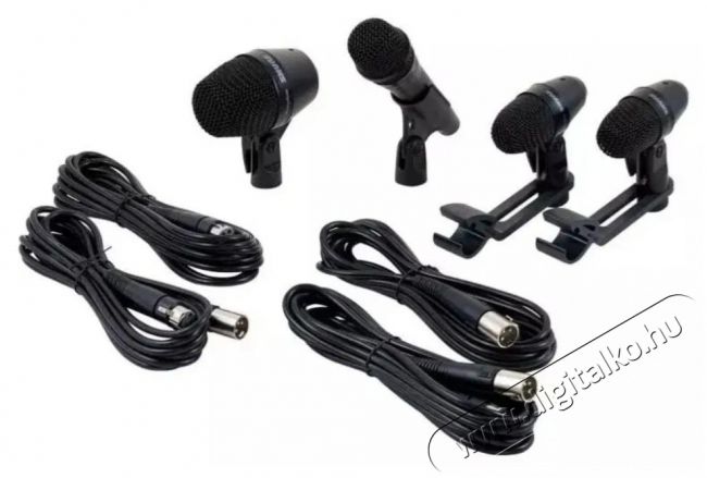 Shure PGADRUMKIT4 Fot&oacute;-Vide&oacute; kieg&eacute;sz&iacute;tők - Mikrofon - &Eacute;nek &eacute;s hangszer mikrofon - 525985