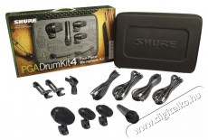 Shure PGADRUMKIT4 Fot&oacute;-Vide&oacute; kieg&eacute;sz&iacute;tők - Mikrofon - &Eacute;nek &eacute;s hangszer mikrofon - 525985