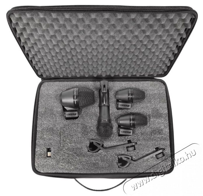 Shure PGADRUMKIT4 Fot&oacute;-Vide&oacute; kieg&eacute;sz&iacute;tők - Mikrofon - &Eacute;nek &eacute;s hangszer mikrofon - 525985