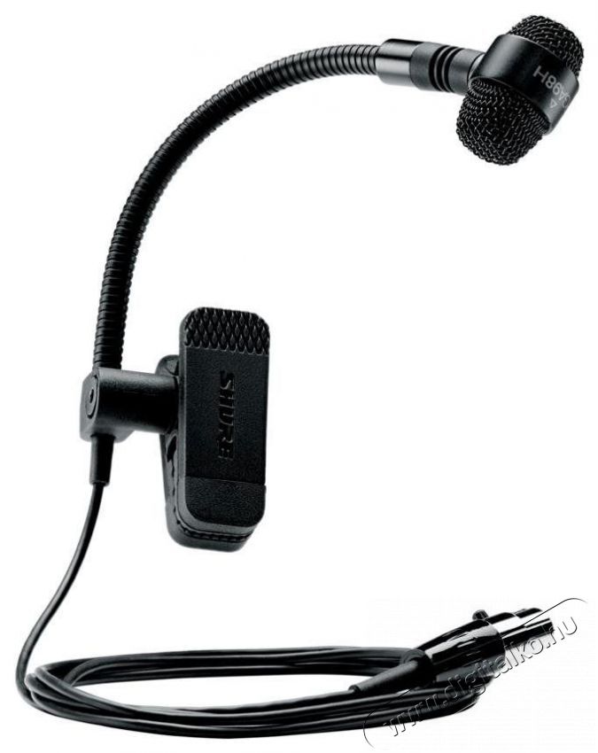 Shure PGA98H-XLR Fot&oacute;-Vide&oacute; kieg&eacute;sz&iacute;tők - Mikrofon - Cs&iacute;ptetős, fej &eacute;s kitűző mikrofon - 525995