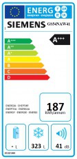 Siemens GS54NAW41 fagyasztószekrény Konyhai termékek - Hűtő, fagyasztó (szabadonálló) - Fagyasztószekrény - 282543