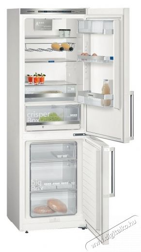 Siemens KG36EAW43 hűtőszekrény Konyhai termékek - Hűtő, fagyasztó (szabadonálló) - Alulfagyasztós kombinált hűtő - 282554