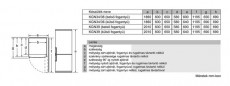 Siemens KG39NXI32 hűtőszekrény Konyhai termékek - Hűtő, fagyasztó (szabadonálló) - Alulfagyasztós kombinált hűtő - 282557