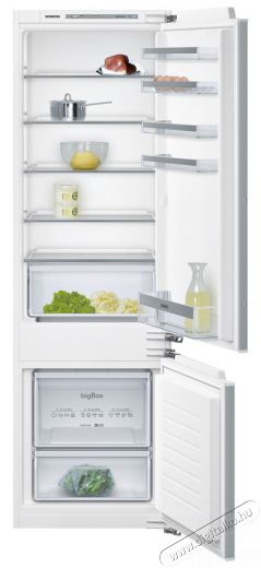 Siemens KI87VVF30 hütőszekrény Konyhai termékek - Hűtő, fagyasztó (beépíthető) - Alulfagyasztós kombinált hűtő - 288996