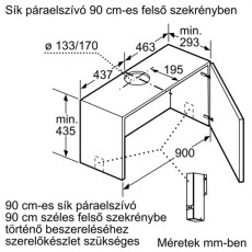 Siemens LI46930 páraelszívó Konyhai termékek - Páraelszívó - Beépíthető / kihúzható - 282641