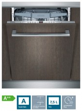 Siemens SN65L085EU mosogatógép Konyhai termékek - Mosogatógép - Normál (60cm) beépíthető mosogatógép - 287604