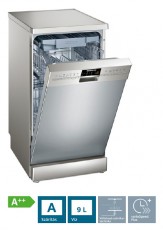 Siemens SR26T890EU mosogatógép Konyhai termékek - Mosogatógép - Keskeny (45cm-ig) szabadonálló mosogatógép - 282568