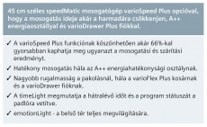 Siemens SR66T096EU mosogatógép Konyhai termékek - Mosogatógép - Keskeny (45cm-ig) beépíthető mosogatógép - 282609