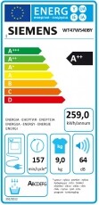 Siemens WT47W540BY szárítógép Háztartás / Otthon / Kültér - Mosógép / szárítógép - Szárítógép - 282582